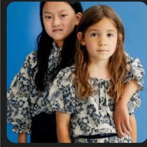 Floral Kids Blouse by The New Society boutique brand